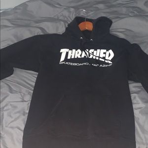 thrasher skateboard magazine hoodie